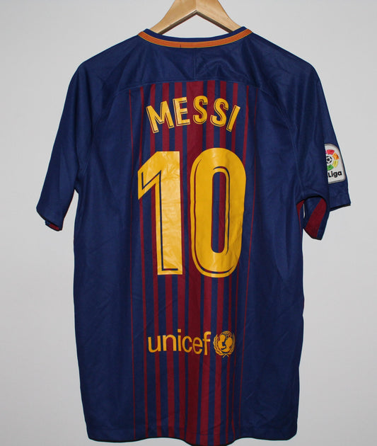 2017/2018 Messi #10 Barcelona Home